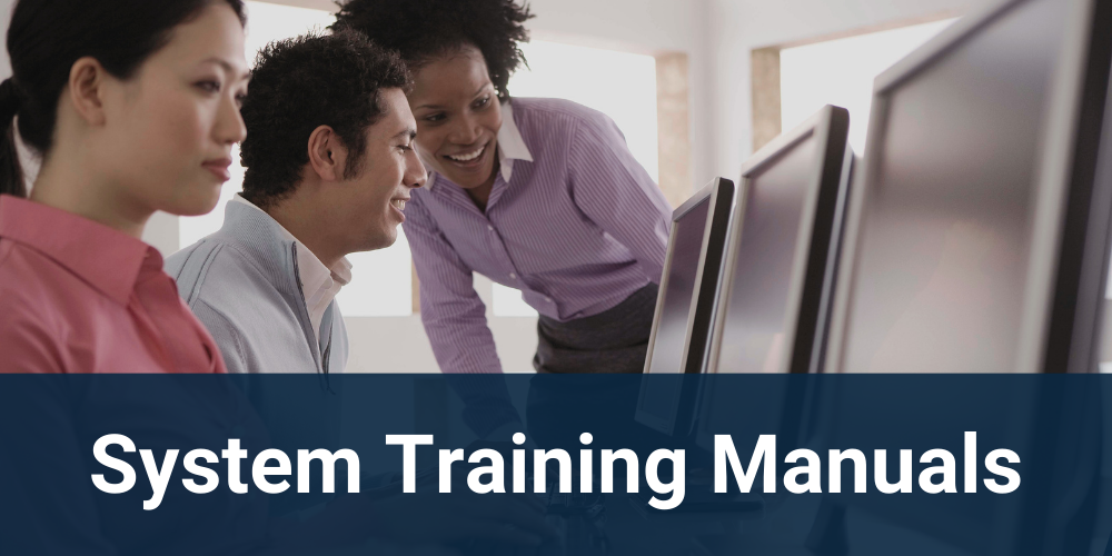 System Training Manuals
