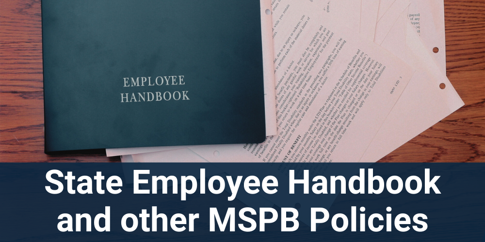 State Employee Handbook and More